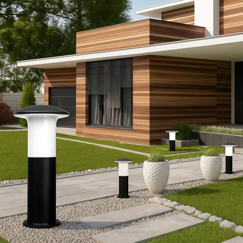 Alternative view of Zita Bahçe Armatürü Mantar Model 41 cm | Set Üstü Siyah Dış Mekan Lamba | IP54 Su Geçirmez | E27 Ampul Uyumlu | Yerli Üretim Bahçe Aydınlatma 238S