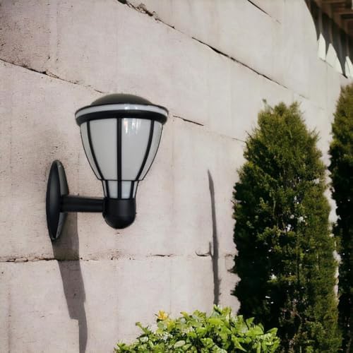 Zita Kupa Bahçe Duvar Apliği 37 cm | E27 Duy | IP54 Dış Mekan Duvar Lambası | UV Protection | Bahçe, Teras, ve Yürüyüş Yolu (Ampul Hariç)