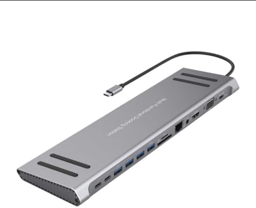 14in1 Type-C to Multi Function Docking Station - 4K HDMİ Dönüştürücü 100w pd 3.0