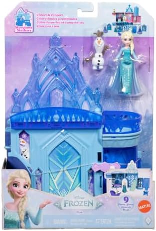 Alternative view of Mattel Karlar Ülkesi Birleştirilebilir Hikaye Alanları™ Oyun Setleri, 'nın Buzdan Sarayı Karlar Ülkesi Oyuncakları, 'nın Birleştirilebilir Şatosu, çocuklar için hediyeler JDP63