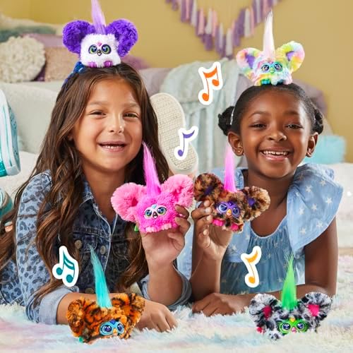 Alternative view of Furby Furblets Moo-Boo Mini Friend, Kızlar ve Erkekler için Elektronik Peluş Oyuncaklar, İnek, Siyah ve Beyaz, Mobilya Konuşuyor ve Müzik Çalar, Seri 5, Okula Dönüş Hediyeleri, 6 Yaş ve Üzeri