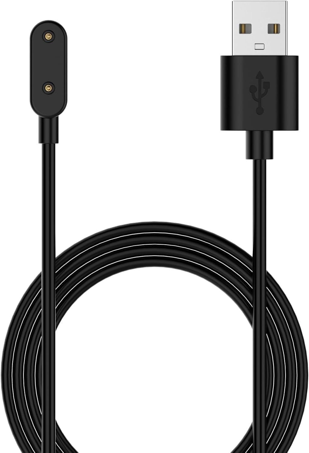 Alternative view of Happy Fit 3/Wacth Fit2/Band 9/Band 8/Band 7 Uyumlu USB-A şarj cihazı ile uyumlu şarj kabloları çip korumalı akıllı saat Yedek USB şarj kablosu