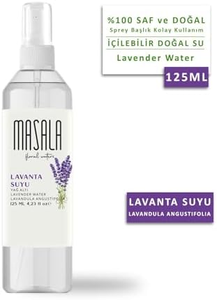 Alternative view of Masala 2 Adet Saf Lavanta Suyu 125 ml%100 Doğal Yağlı Hidrosol - Tonik Lavender Floral Water Hydrosol Tonic