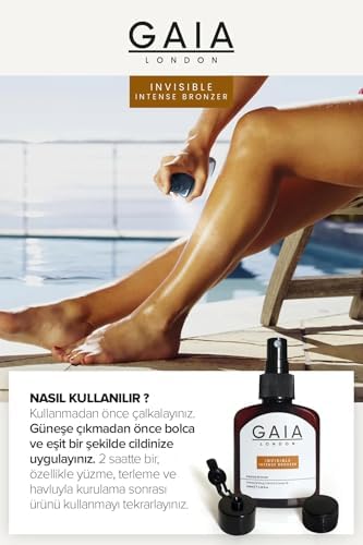 Alternative view of Invisible Intense Bronzer Ton Eşitleyici Yüksek Koruma Güneş Yağı 100 ml
