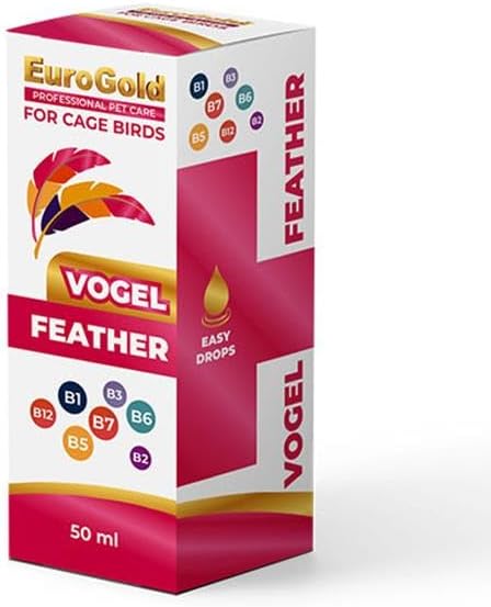 Eurogold Vogel Kuşlar İçin Feather Damla 50 Ml