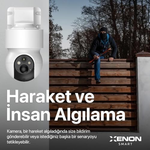 Smart Akıllı Dış Mekan Güvenlik Kamerası 350° Hareket Tespiti/Takibi FHD Video IP65 Su Geçirmez Gece Görüşü Çift Yönlü Ses Bulut/Yerel Depolama Led Aydınlatmalı 4G Güneş Enerjili Kamera X7262