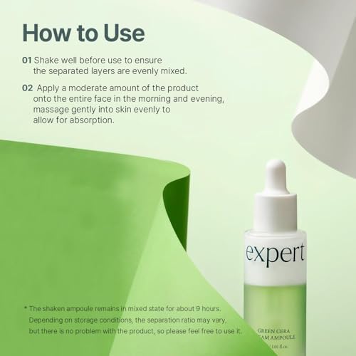 Alternative view of Ariul Expert Green Cera Cream Ampoule 30ml-Elastikiyet Cilt Bariyeri Onarıcı Seramid&Retinol Vegan Ampul