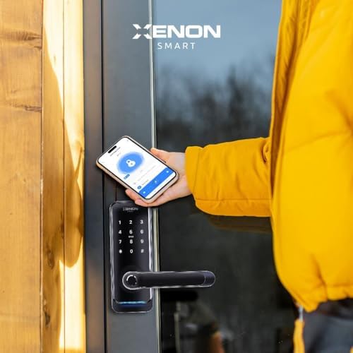 Alternative view of Smart Akıllı Kapı Kilidi | Parmak İzli Şifreli Bluetooth Gateway Uyumlu Siyah (X8056)