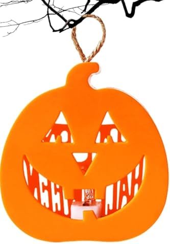 Halloween Işıklı Masa Süsü Balkabağı