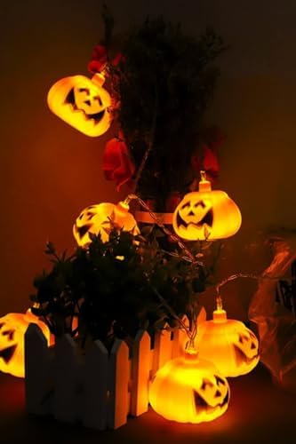 Halloween Bayramı Işıklı Led Balkabağı 12 li