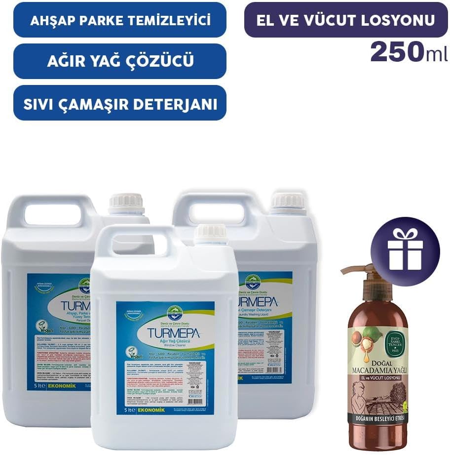 Ev Temizlik Seti 4, El ve Vücut Losyonu Hediye