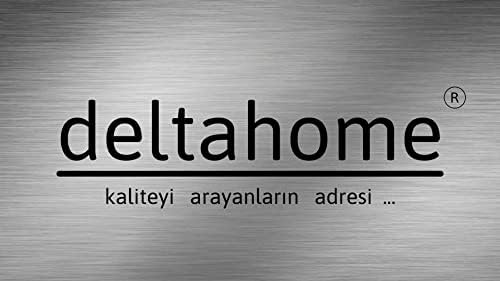 Alternative view of DELTAHOME Paslanmaz Çelik 4 Adet Banyo Askısı Bornoz Askısı Kendinden Yapışkanlı Havluluk INOX Anında Kolay Montaj