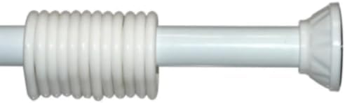 Banyo Duş Perde Borusu 120cm-210cm Beyaz