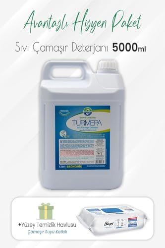 Alternative view of Sıvı Çamaşır Deterjanı 5 lt ve Çamaşır Sulu Yüzey Temizlik 100' lü