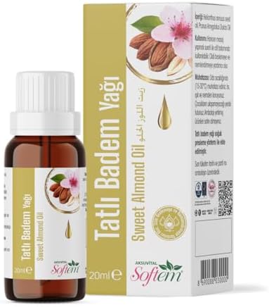 Alternative view of Softem Tatlı Yağı 20 Ml | Soğuk Pres Doğal Bitkisel Yağ | Cilt ve Saç Bakımı İçin, A ve E Vitamini İçeriği, Kirpik ve Kaş Bakımına Uygun, Nemlendirici ve Besleyici Etki