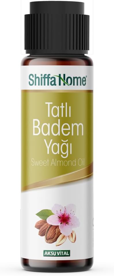 Shiffa Tatlı Yağı 50 ml – Soğuk Sıkım,%100 Saf Bitkisel Yağ, Cilt ve Saç Bakımı için, E Vitaminli Doğal Nemlendirici, Kaş Kirpik Bakım Yağı
