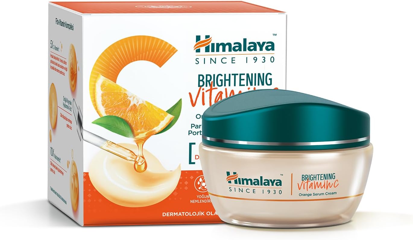 Alternative view of Himalaya Since 1930 Vitamin C Parlaklık Veren Ton Eşitleyici Portakal Özlü Serum İçerikli Nemlendirici 50 ml, C Vitamini