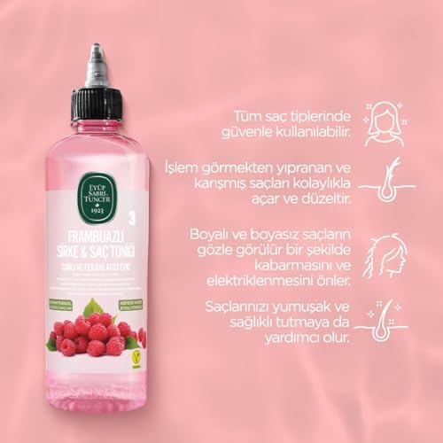 6 AL 5 ÖDE Frambuazlı Sirke & Saç Toniği 500 ml ve ROSIE