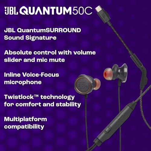 Alternative view of Quantum 50 USB-C,Gaming Kulaklık,Kablolu,Siyah