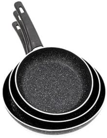 Mehtap 3Lü Granit Tava Seti 18-22-26Cm