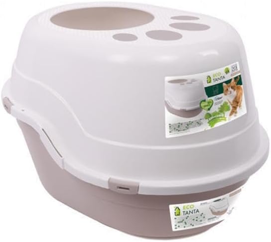 M-Pets Eco Tanta Üstten Kapaklı Kedi Tuvaleti Desert Sand
