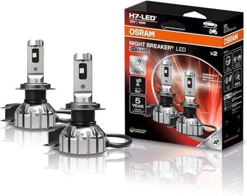 Alternative view of Ampul Night Breaker Led Smart H7 16W 12V Px26D Hfb2, LED Far Ampulü