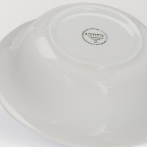 Alternative view of Porselen Salata Kasesi Çok Amaçlı Sunum Tabağı 23 cm Porselen Kase Beyaz