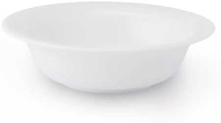 Alternative view of Porselen Salata Kasesi Çok Amaçlı Sunum Tabağı 23 cm Porselen Kase Beyaz Kase