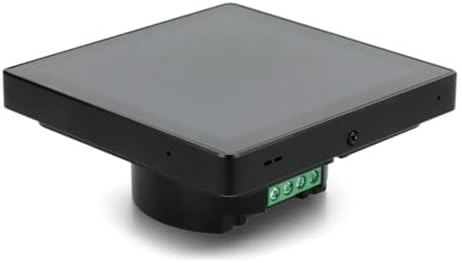 Alternative view of Display Siyah + BLU H & T Siyah – Ev otomasyonu kiti, 5 A kontrol paneli ve anahtar, sıcaklık ve nem sensörü, termostat fonksiyonu ve elektrik tüketimi ölçümü