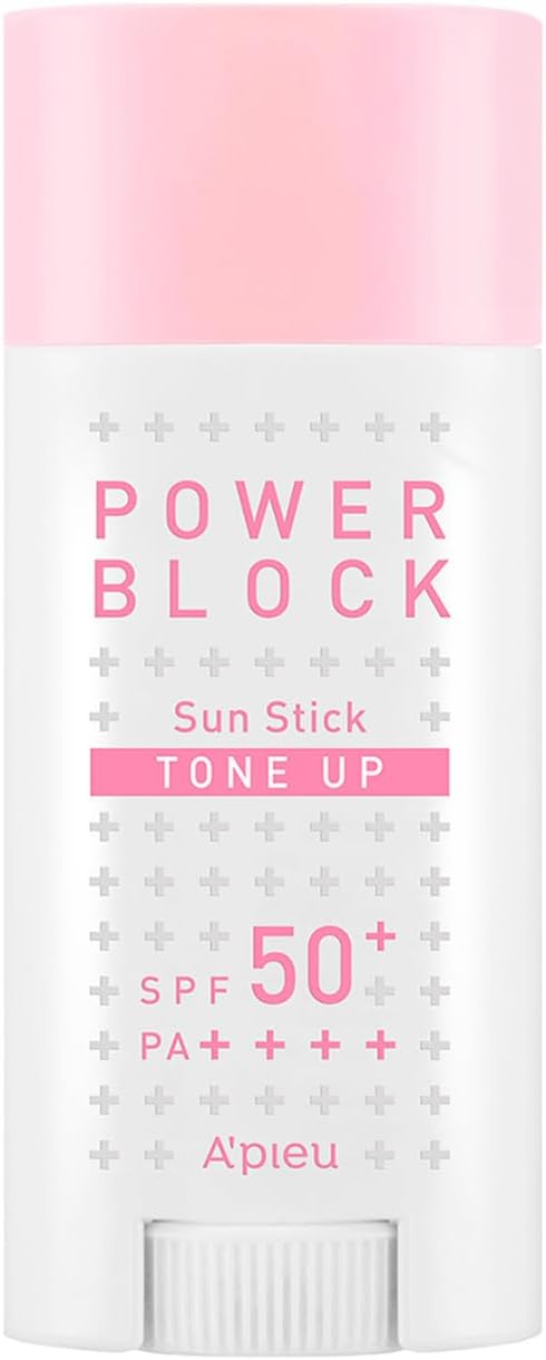Alternative view of A'PIEU Ton Eşitleyici Aydınlatıcı Stick Güneş Koruyucu Power Block Tone Up Sunstick SPF50 Pa