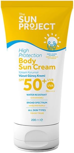 Görkito The Sun Yüksek Korumalı Aile Boyu Yüz Ve Vücut Güneş Kremi 50 SPF 200 ml