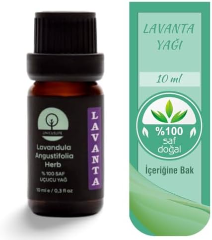 Unicuslife% 100 Saf Doğal Lavanta Yağı (Seyreltilmemiş) 10 ml