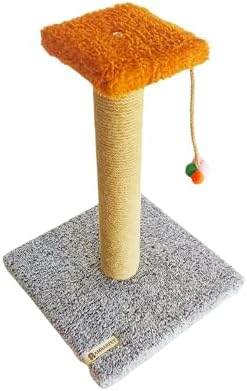 Alternative view of Tek Katlı Stepli Gri Kedi Tırmalama Tahtası