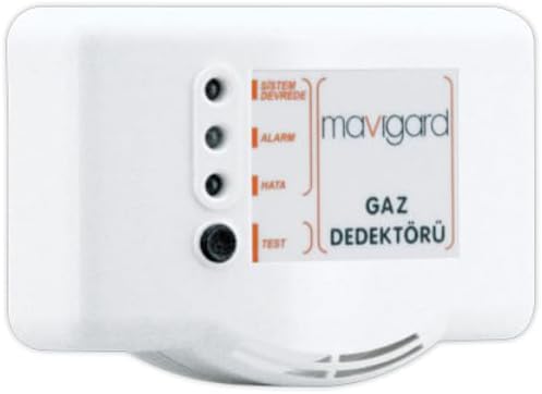 Mavigard GDR-1224M Metan (Doğalgaz) Dedektörü 12/24V DC Röle Çıkışlı