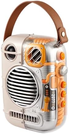 Spark Pro 80W Çift Mikrofonlu Kablosuz Bluetooth Hoparlör, Taşınabilir Ses Bombası, Beyaz