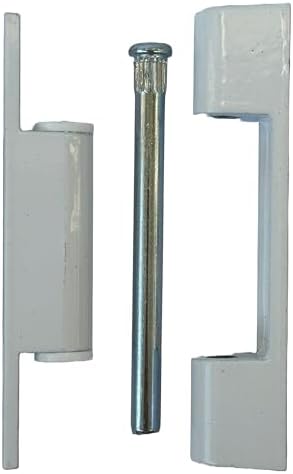 PVC Plastik Pencere ve Kapılar için Metal Menteşe, 95mm Uzun Tip, Beyaz