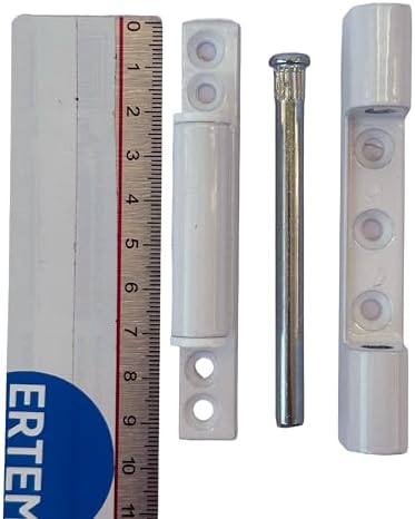 Alternative view of PVC Plastik Pencere ve Kapılar için Metal Menteşe, 95mm Uzun Tip, Beyaz