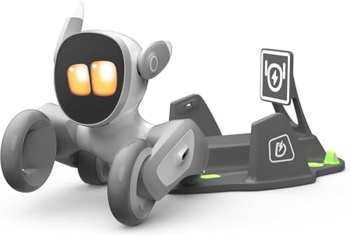 Loona: Sevimli Akıllı Petbot'unuz - Sesli Komut ve Hareket Tanıma ile Etkinleştirilmiş GPT-4o Sohbet - 2024 İçin En İyi Erkek ve Kız Çocukları Hediyeleri - V20 - Şarj ile