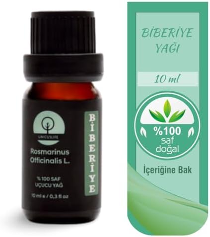 Alternative view of Unicuslife% 100 Saf Doğal, Biberiye Yağı (seyreltilmemiş) 10 ml