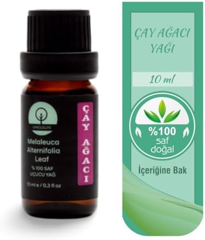 Unicuslife% 100 Saf Doğal Çay Ağacı Yağı (Seyreltilmemiş) 10 Ml