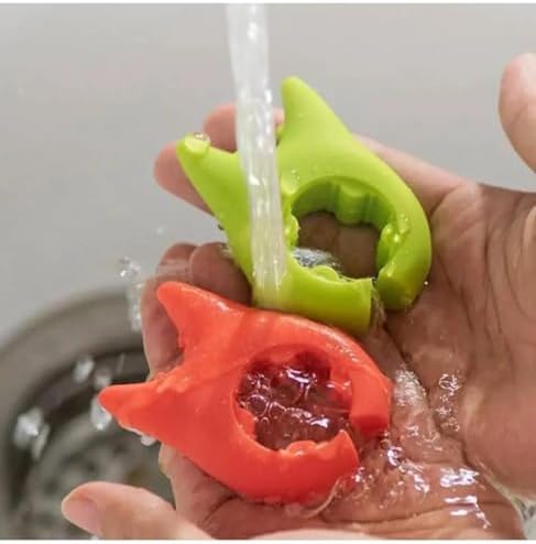 Alternative view of 2 adet tencere tava ara aparat çok fonksiyonlu Spatula silikon anti kaşık tutucu alet