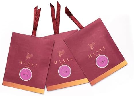MİSSİ 3 Adet New Baby Kokulu Zarf Seti (Bordo)