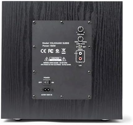 SUB10 Aktif Subwoofer Siyah