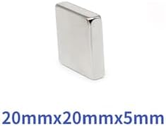 hdg Kare Mıknatıs Magnet Çap: 20x20x5 mm - 1 adet