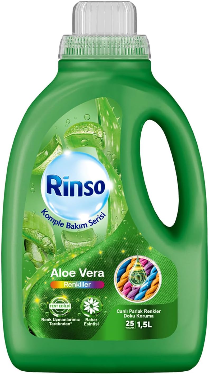 Alternative view of Rinso Sıvı Çamaşır Deterjanı Komple Bakım Serisi Aloe Renkliler İçin 1.5 L