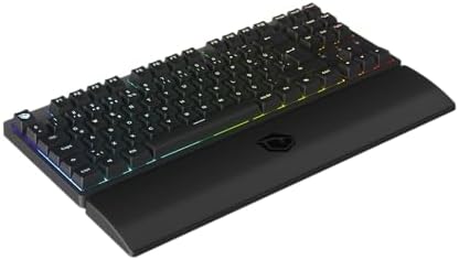 Alternative view of Pusat Pro TKL Tactile Red Switch 80 M Tıklama Kablolu Mekanik RGB Oyuncu Klavyesi (Siyah)