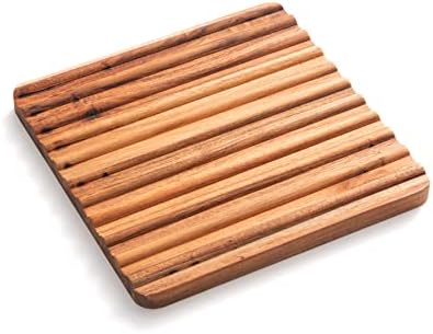 Alternative view of Trivet, 2'li Set Akasya Ahşap Bulaşıklık