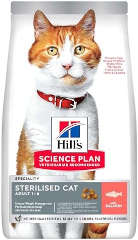 Hill's SP Somon Kısırlaştırılmış Yetişkin Kedi Maması 8+2 KG