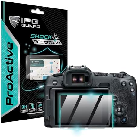 IPG CANON Eos R8 - R50 Kamera için 9H ProActive Ekran Koruyucu (2 Adet), Pürüzsüz Cam Bitiş, Ultra Duyarlı Dokunmatik Hassasiyet