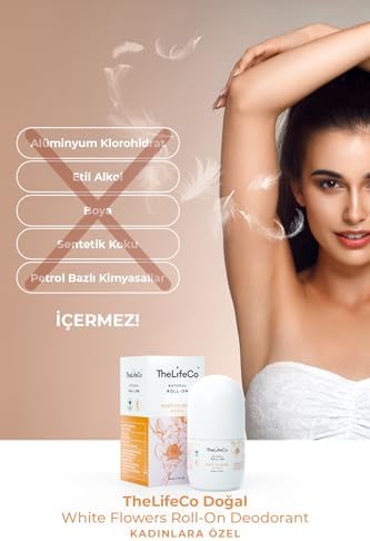 TheLifeCo%100 Doğal Roll-On Flowers -Woman 60 ml